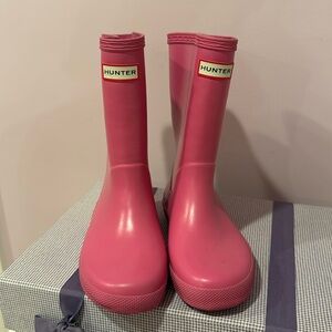Hunter Girls Rainboots, great condition, size 12